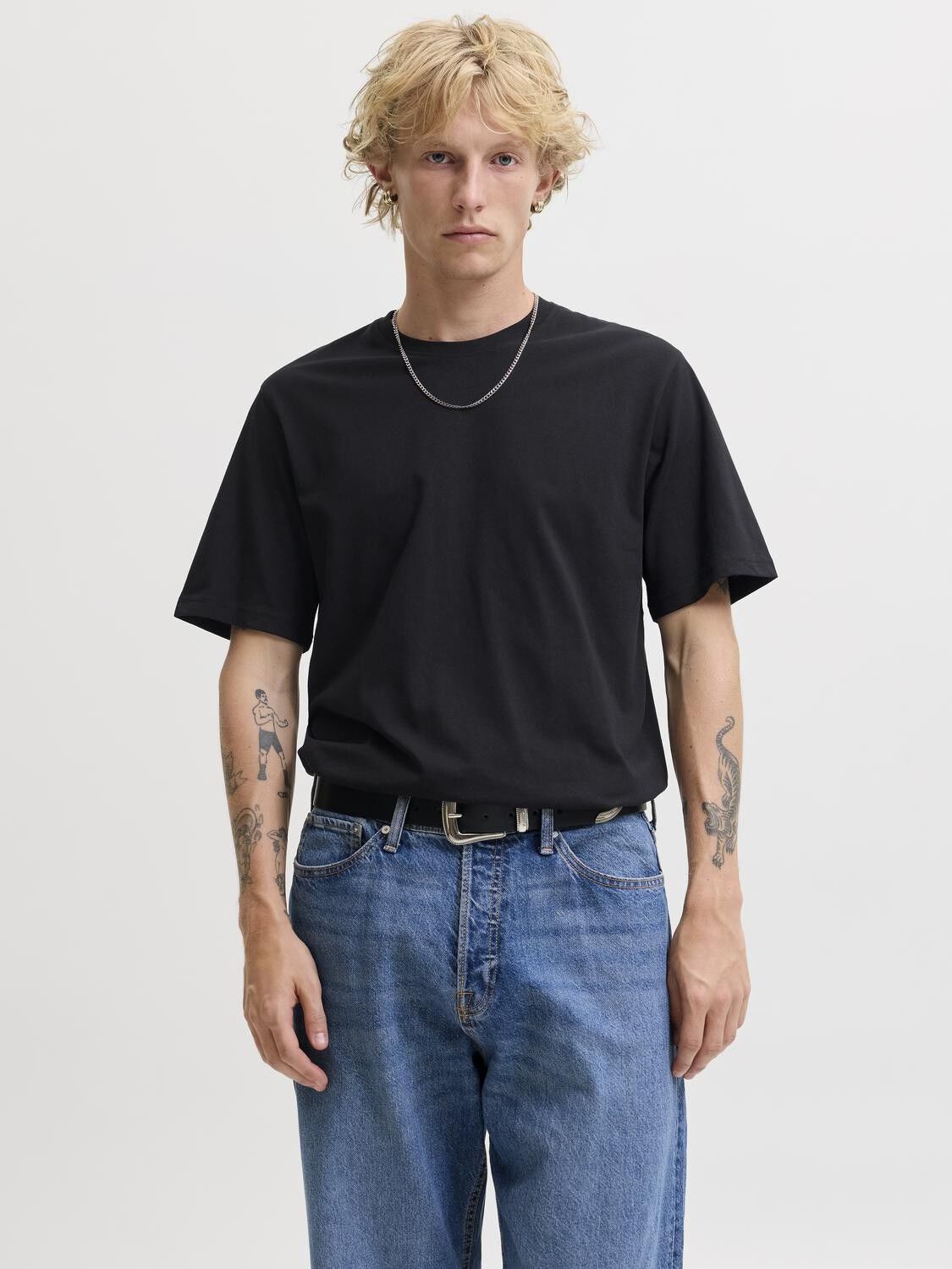 Jacjones Basic Ss Tee 3 Pack W