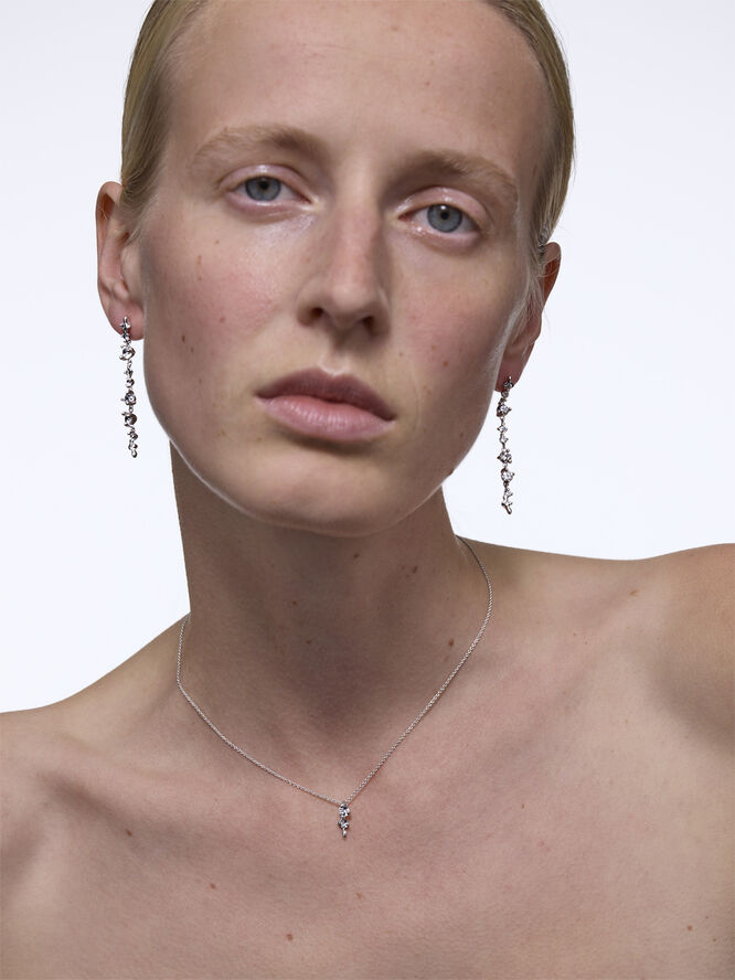 Arctic Earring Large Silver