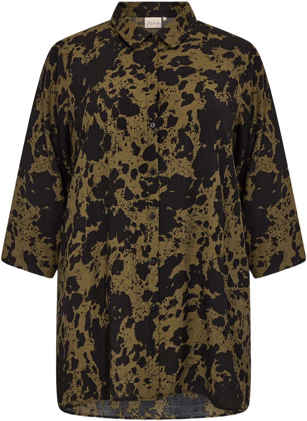 Curvy WA-NIKITA 3 Skjorte M&oslash;rk sand