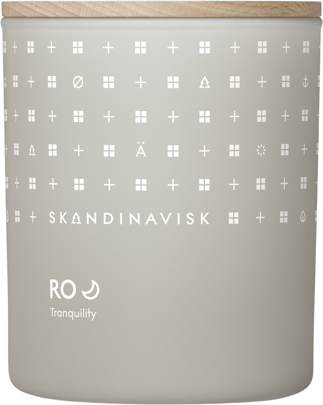 RO Scented Candle w Lid 200g