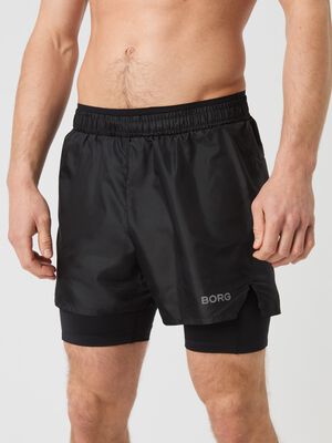 BORG PERFORMANCE SHORTS 2 IN 1