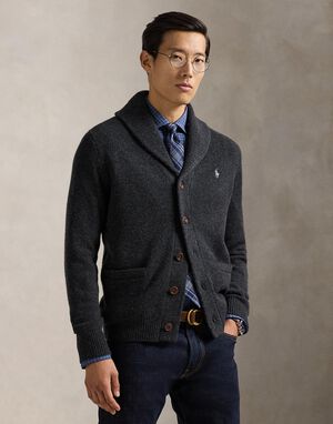 2/15 WOOL/CASH RWS-SWEATER-CARDIGAN