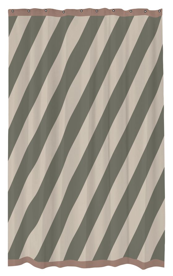 DIAGONAL shower curtain