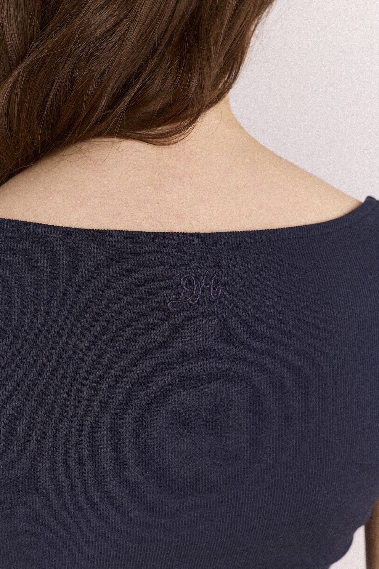 POSIE SHORT SLEEVE TOP - NAVY