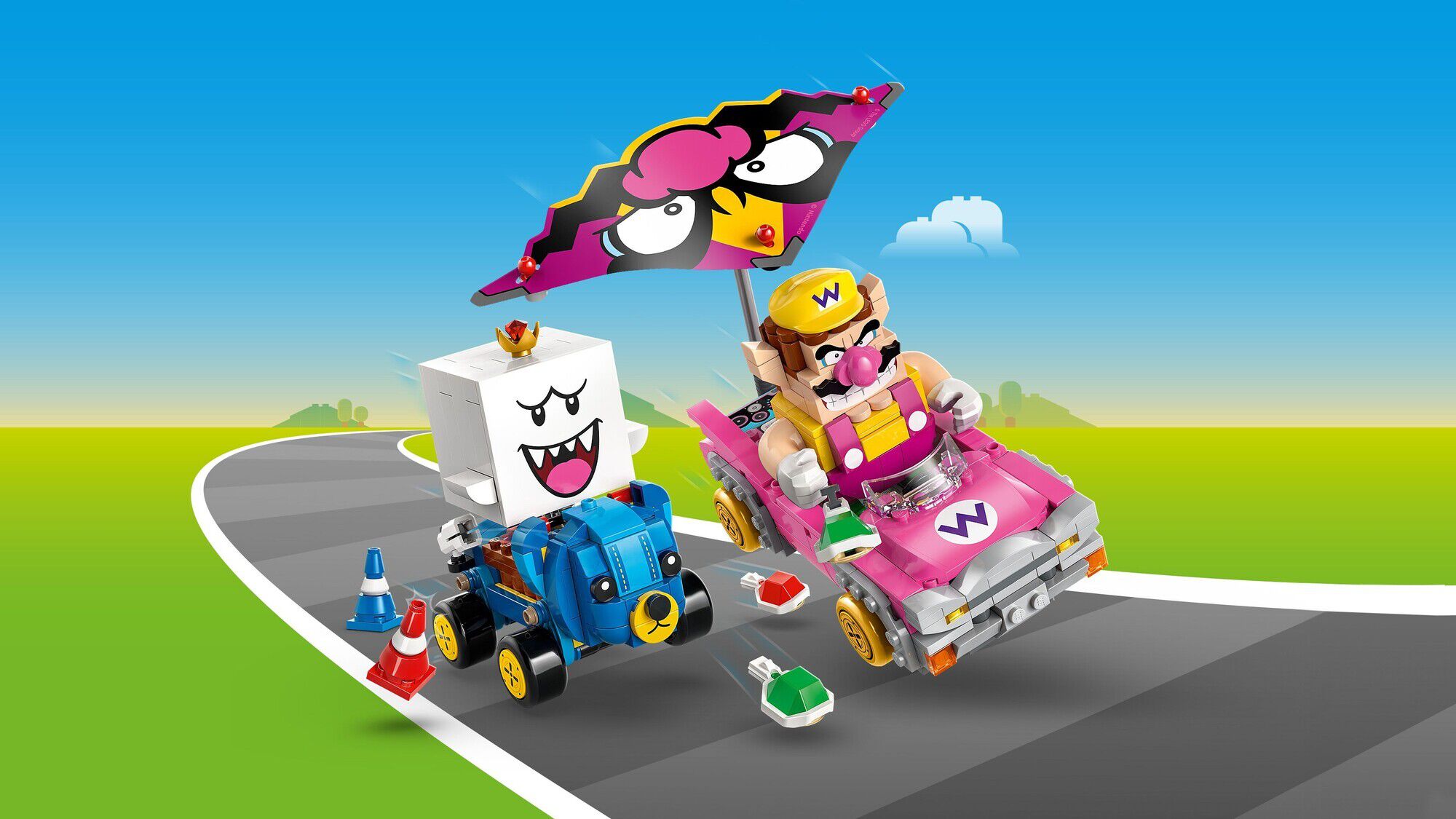 Mario Kart - Wario og King Boo 72038