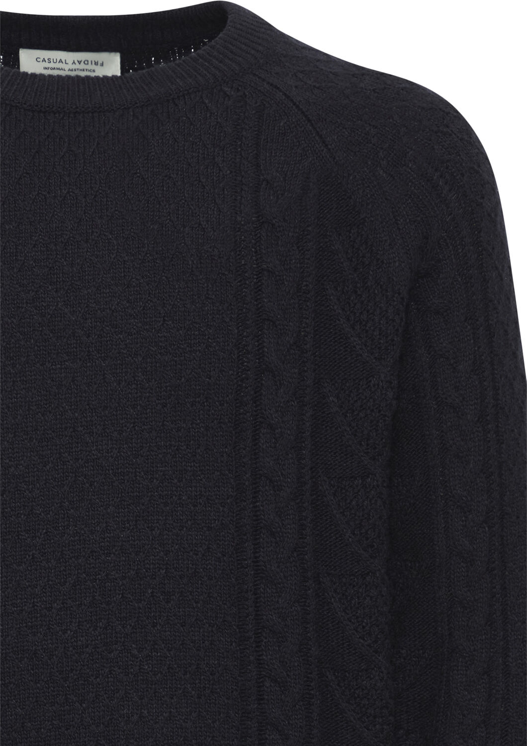 CFKRISTIAN crew neck cable knit