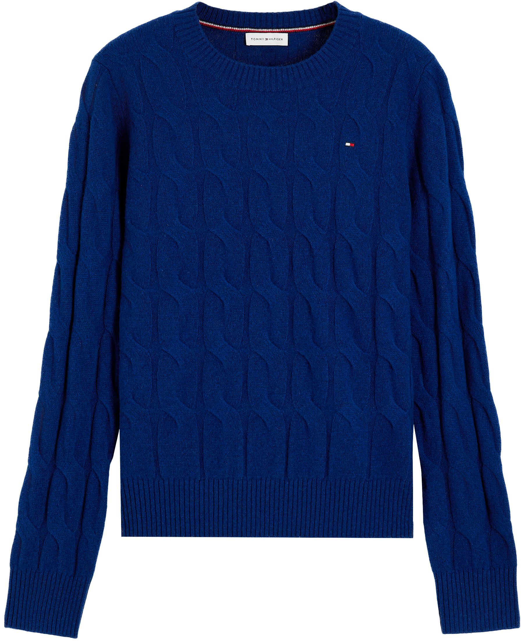 Pure Wool Chain Cable Knit Jumper