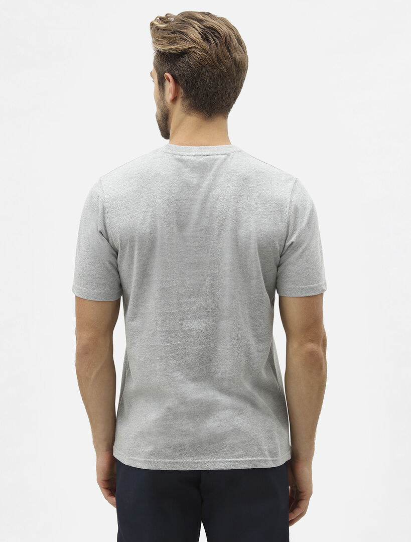 ICON LOGO TEE GREY MELANGE