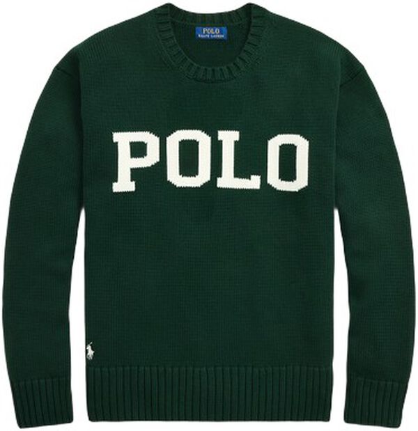 Big Fit Logo Cotton Sweater