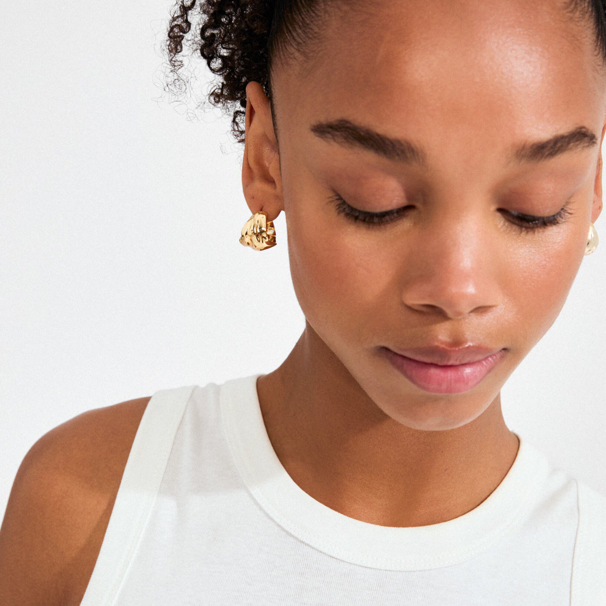 JOHNNIE &oslash;reringe guldbelagt