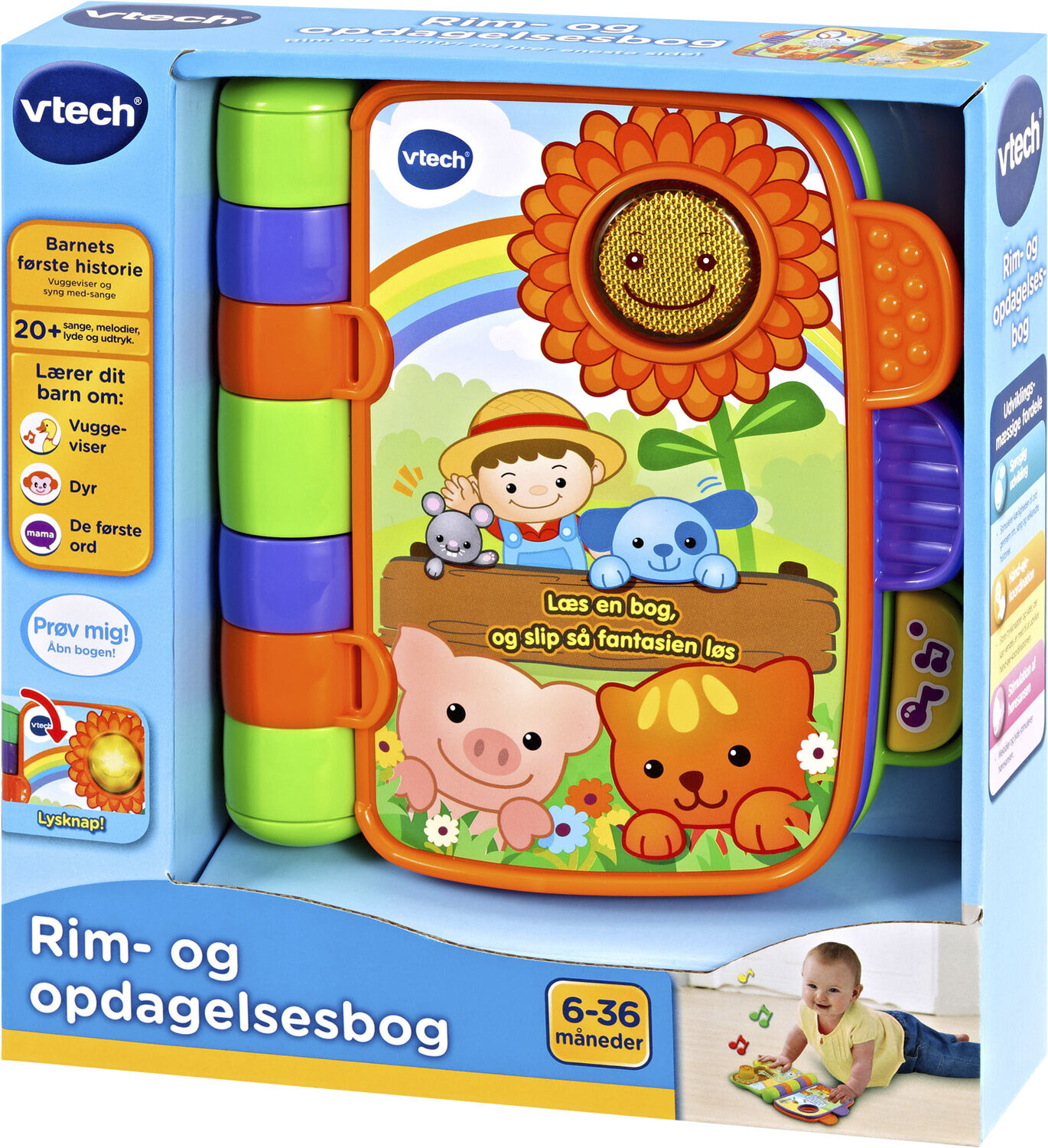 Vtech Baby rim og opdagelsesbog