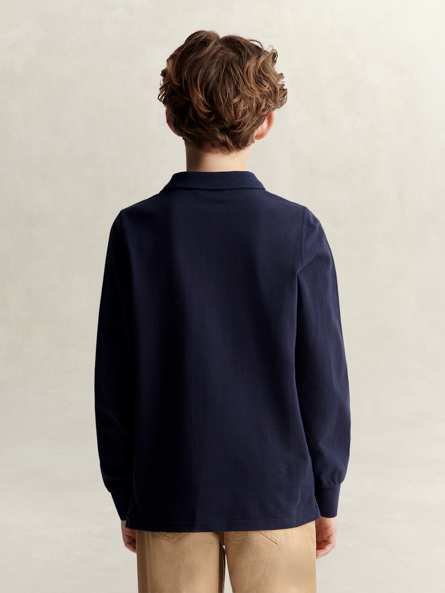 Shield LS Pique Polo Shirt