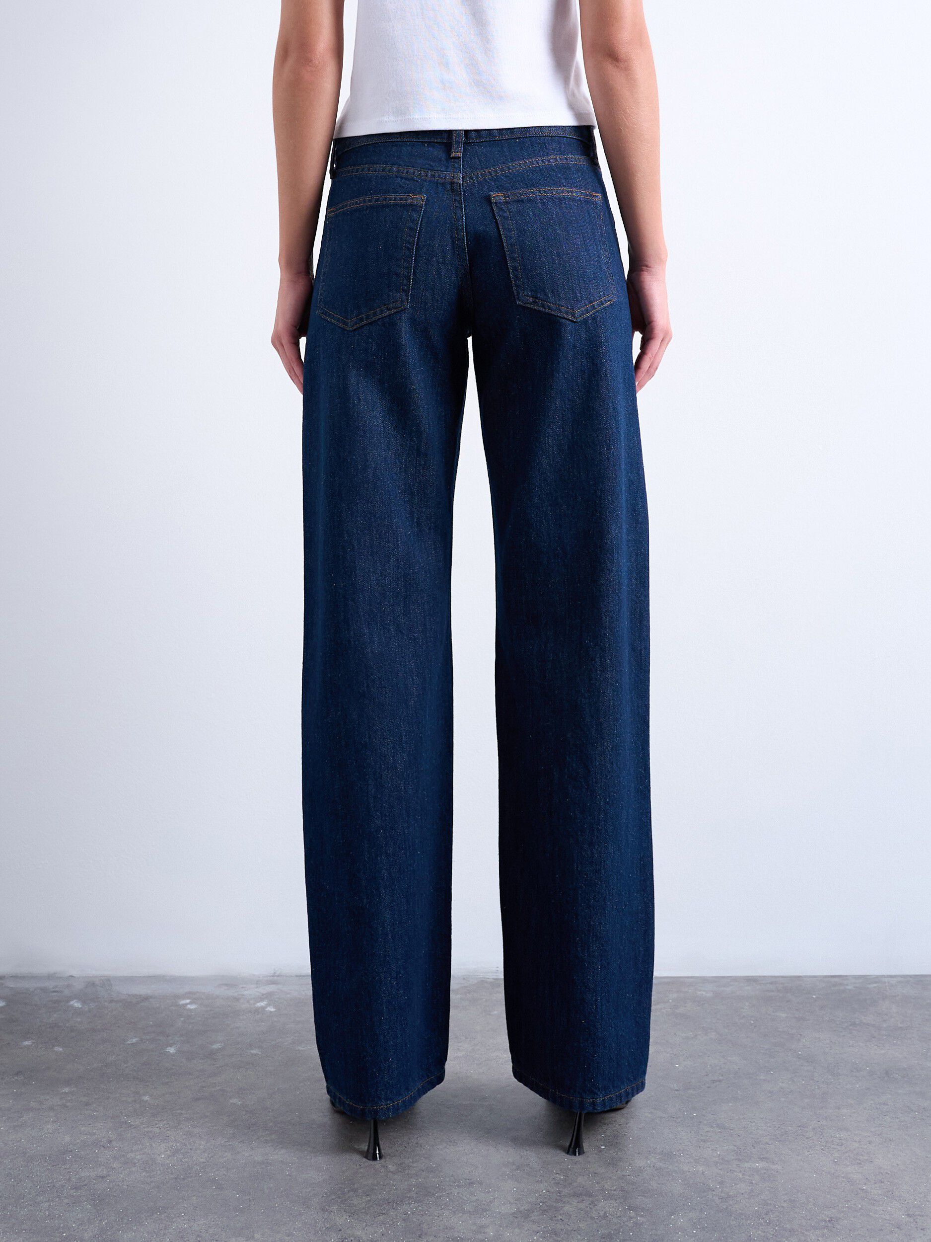 Tsember Lr Wide Dnm Jeans Db Noos