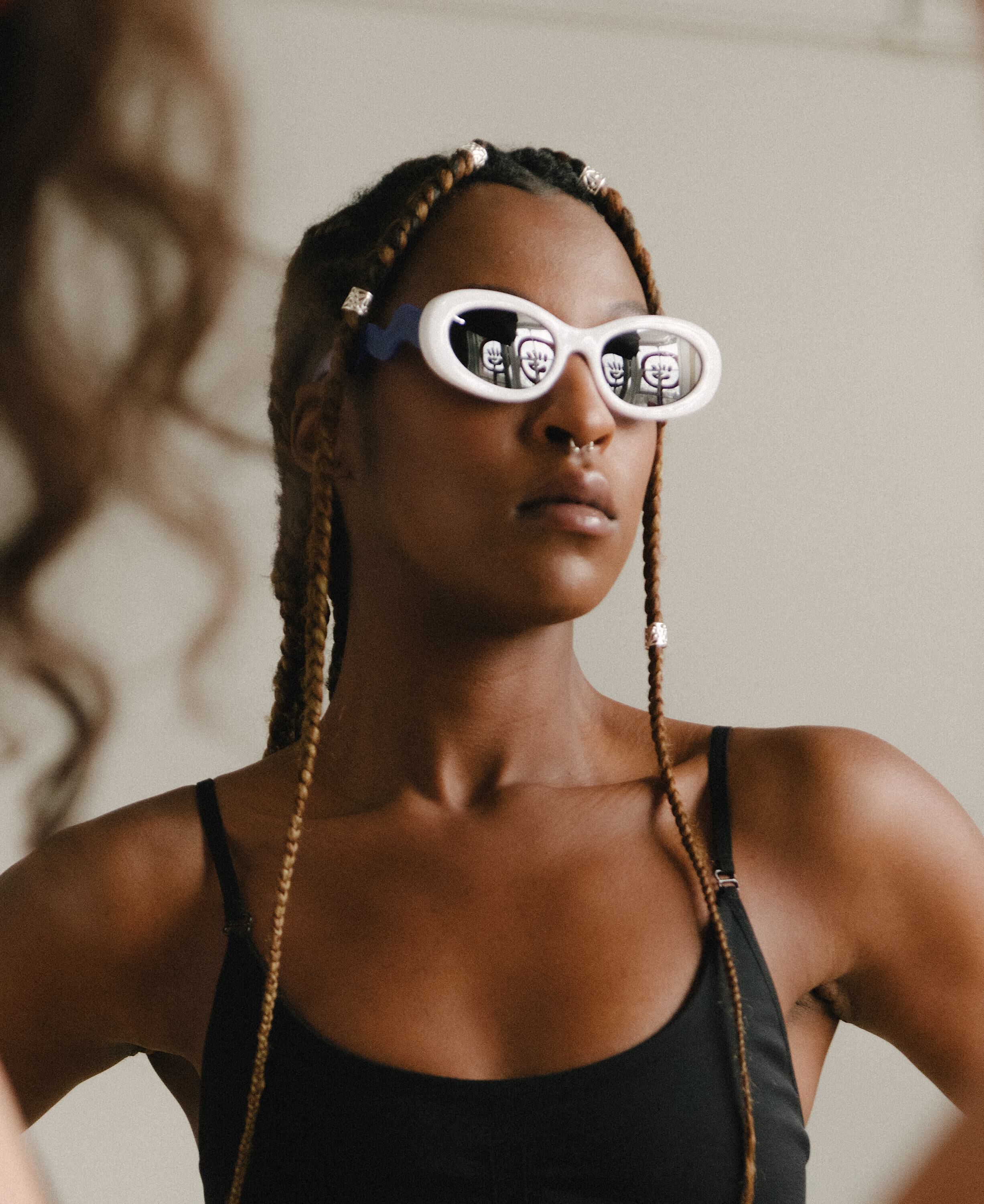 Danner x Cartel Oval Sunnies - Shell/CartelBlue