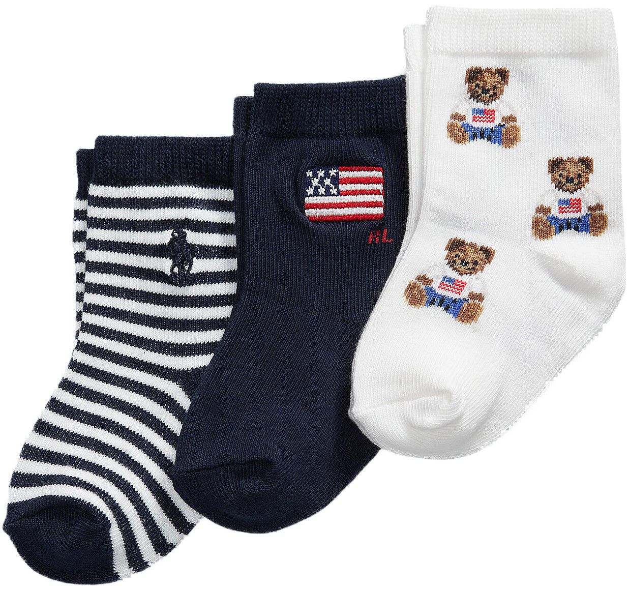 BCI COTTON-BB B AMRCN B-CRW-3PK