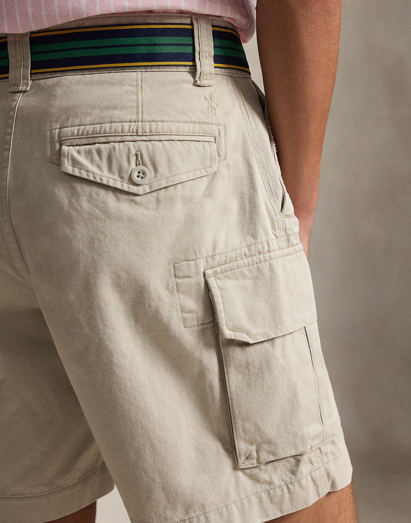 8-Inch Gellar Relaxed Twill Cargo Short
