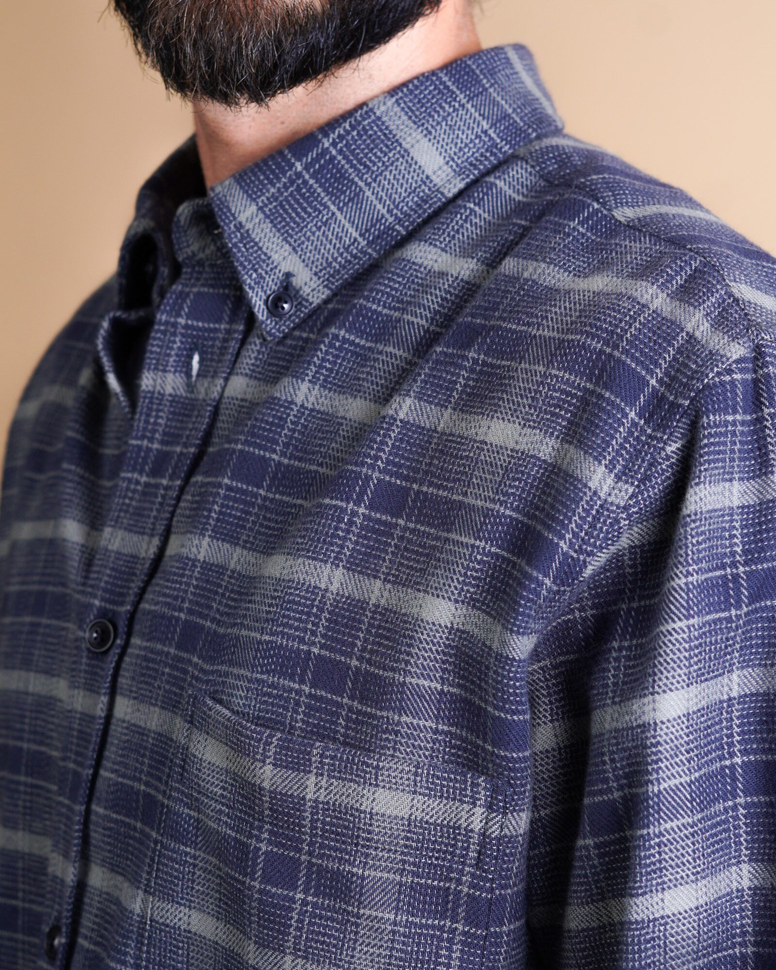 FLANNEL MEN'S BD SHIRT