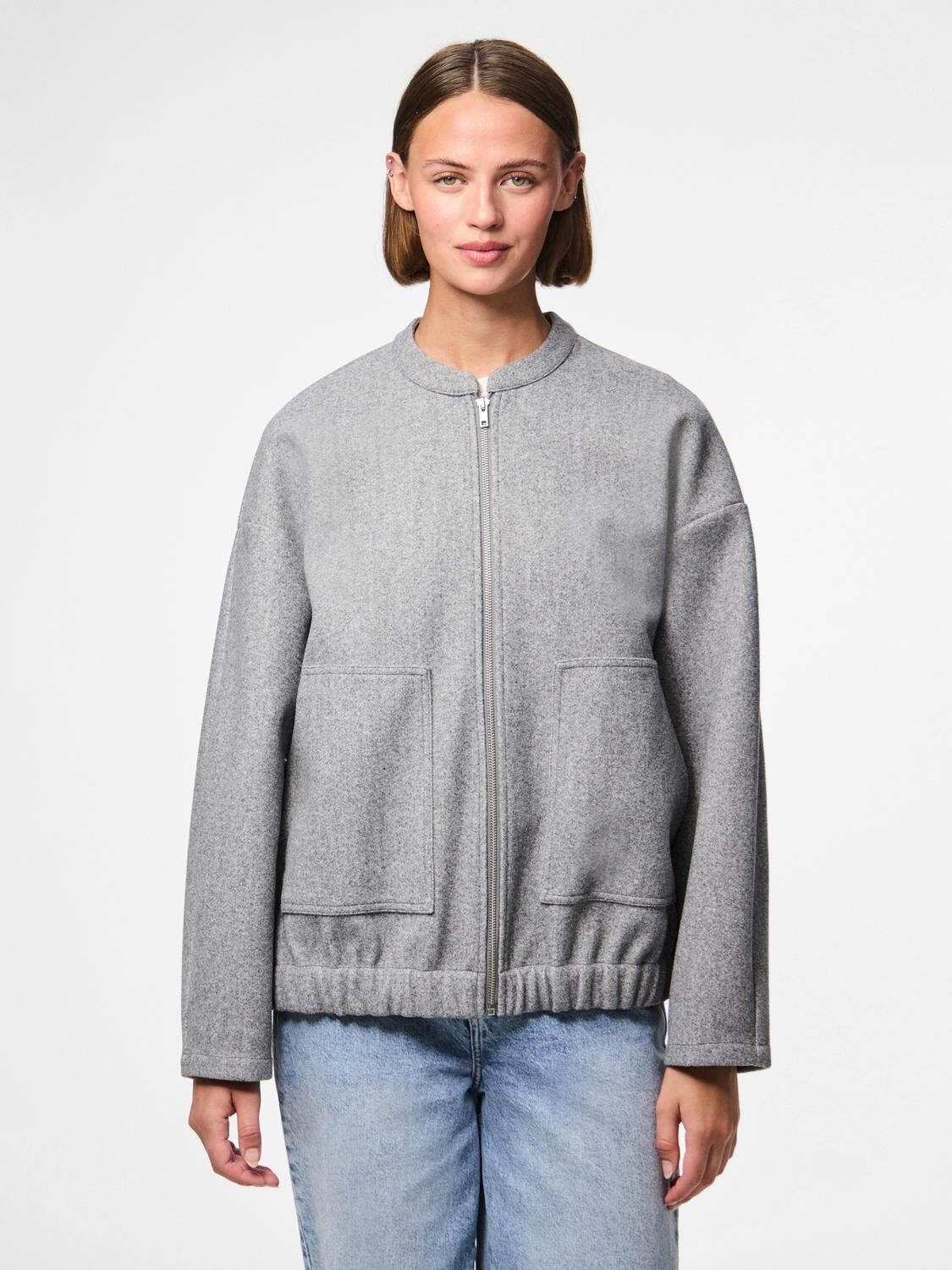 Pcdebbie Ls Bomber Jacket Noos Bc
