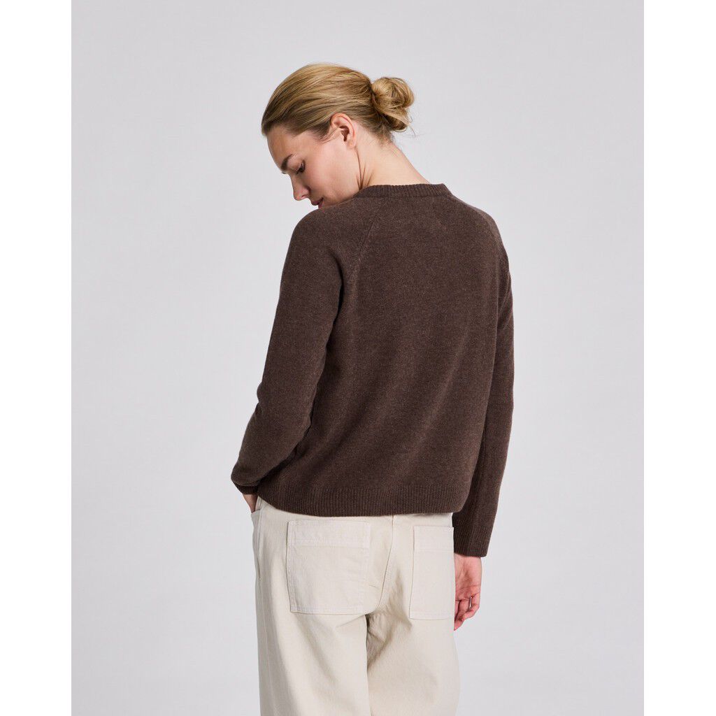 Gertrud L/S Pullover Lambswool Knit