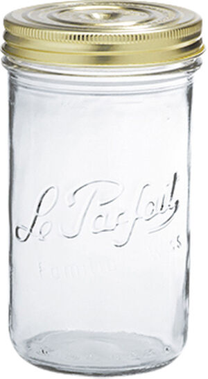 Syltetøyglass 1 liter D 10 cm Glass