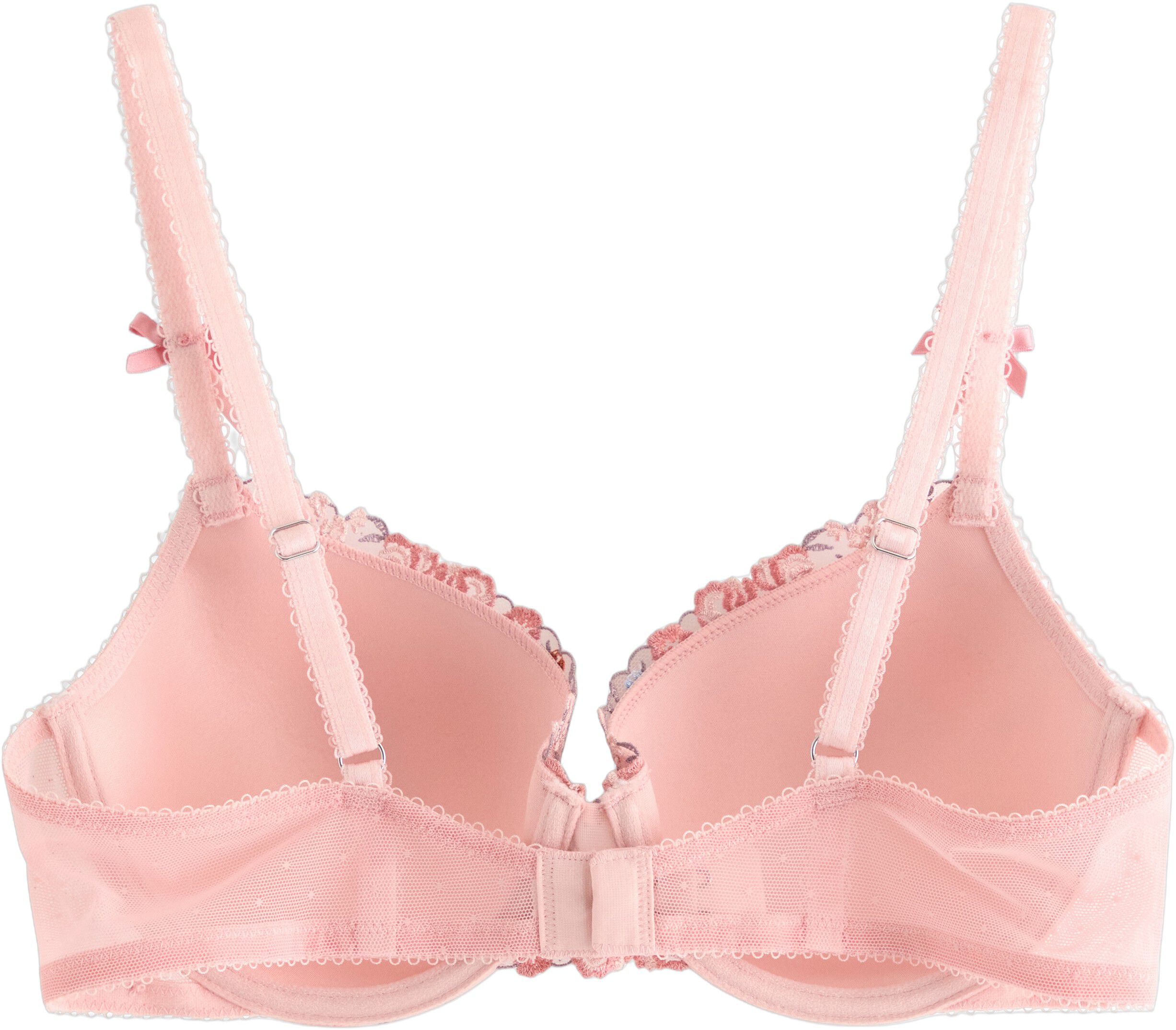 Comfortable T-shirt bra with lace a