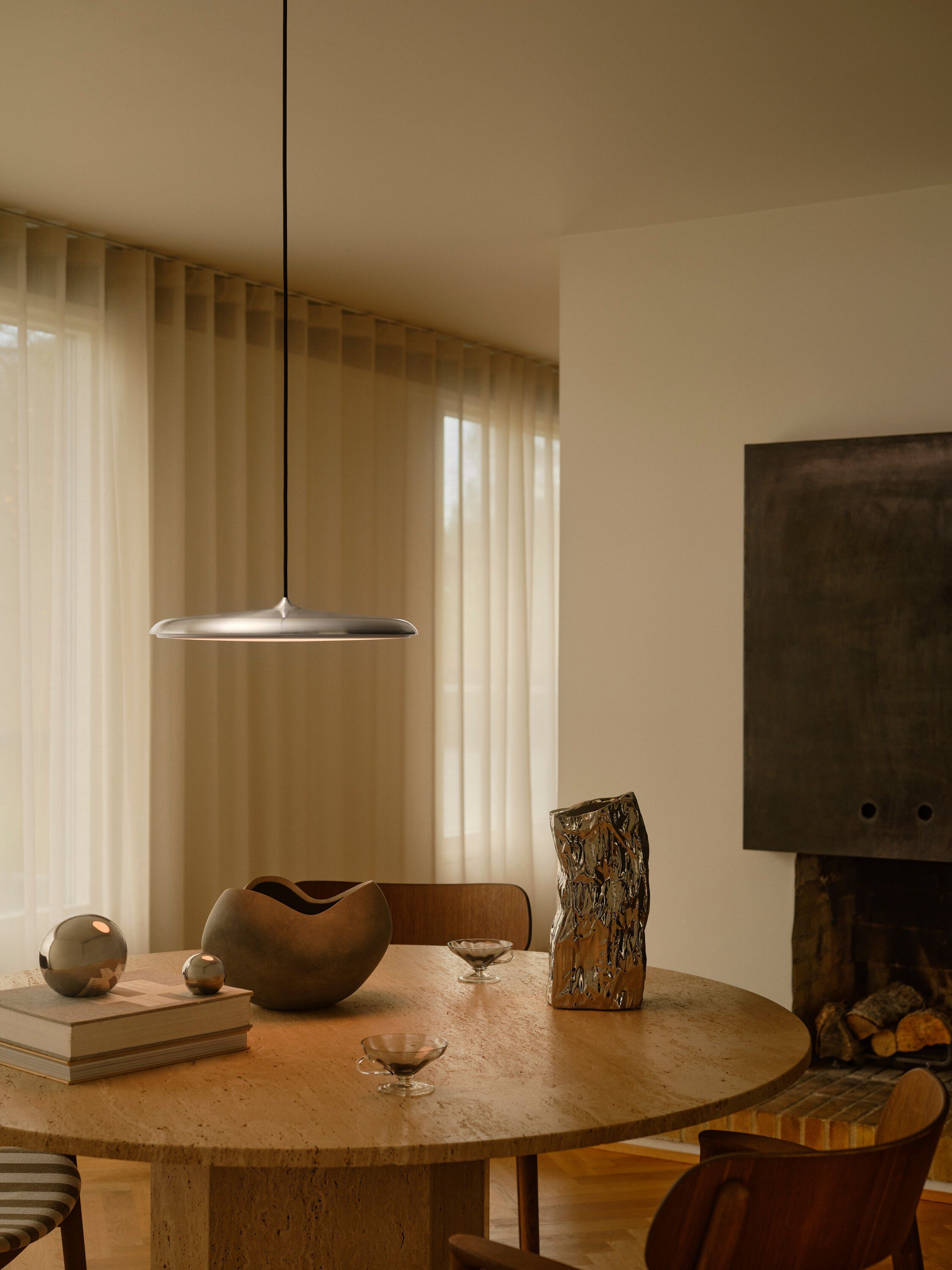 ARTIST 40 PENDANT LED STAINLESS STEEL