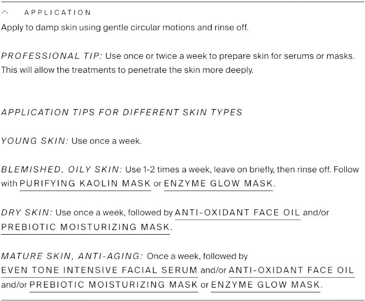 Organic Smoothing Facial Peeling 50 ml.