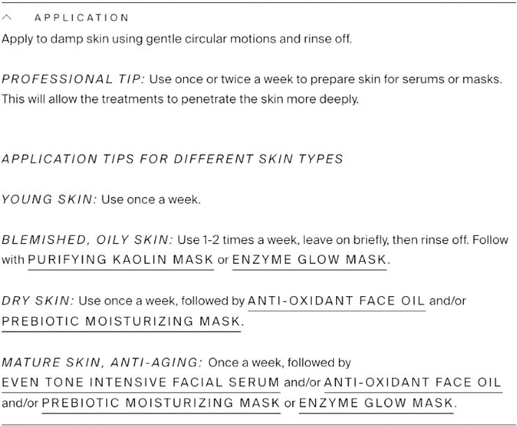 Organic Smoothing Facial Peeling 50 ml.