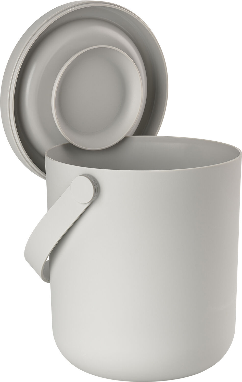 Avfallsbeholder Bio Circular 3 liter Warm Grey