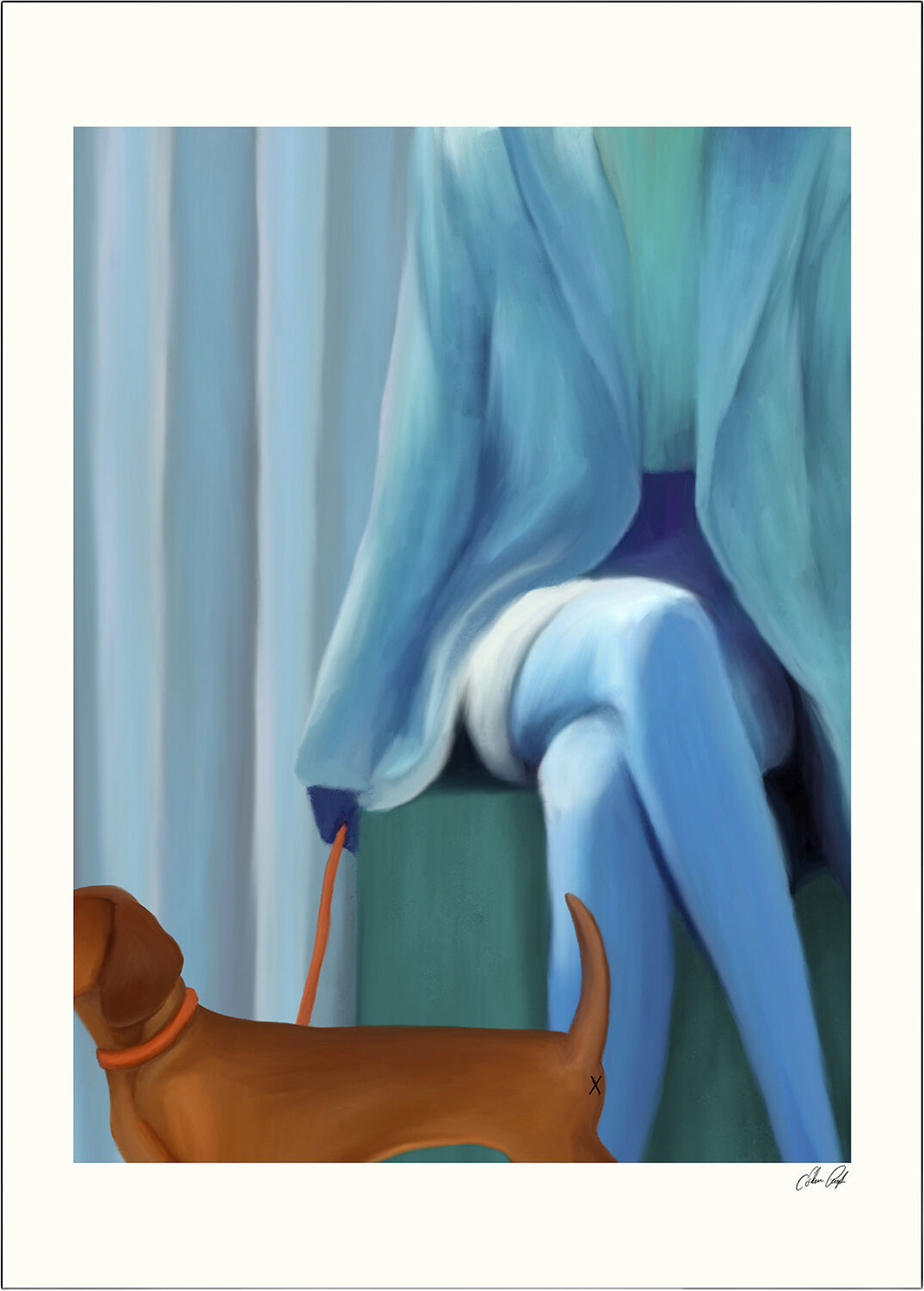 Estelle Graf - Blue coat