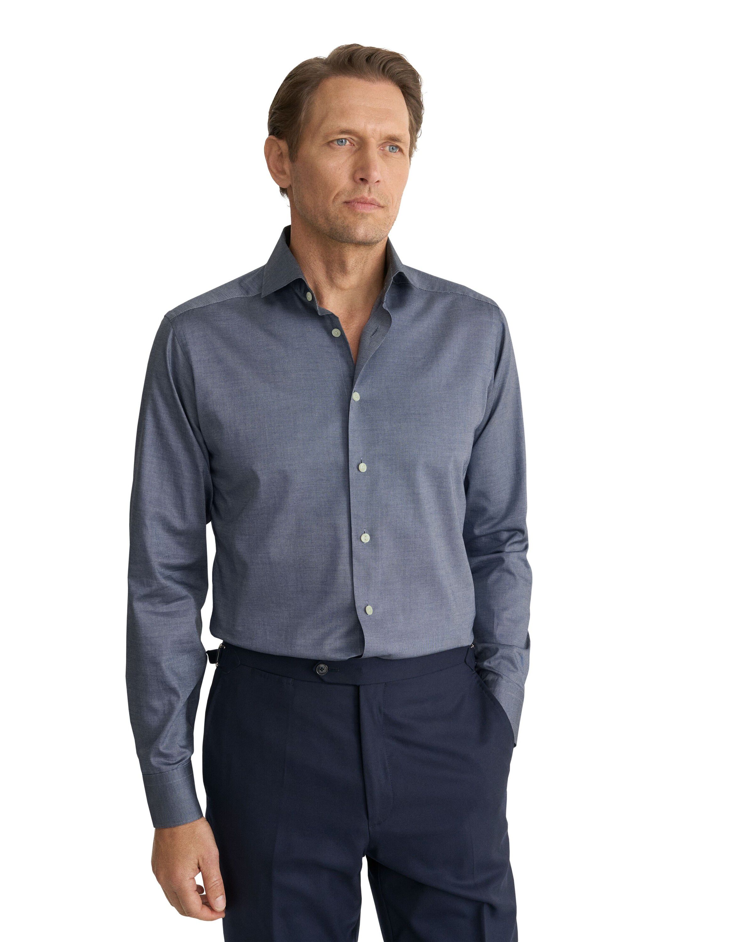 Solid Signature Oxford Shirt