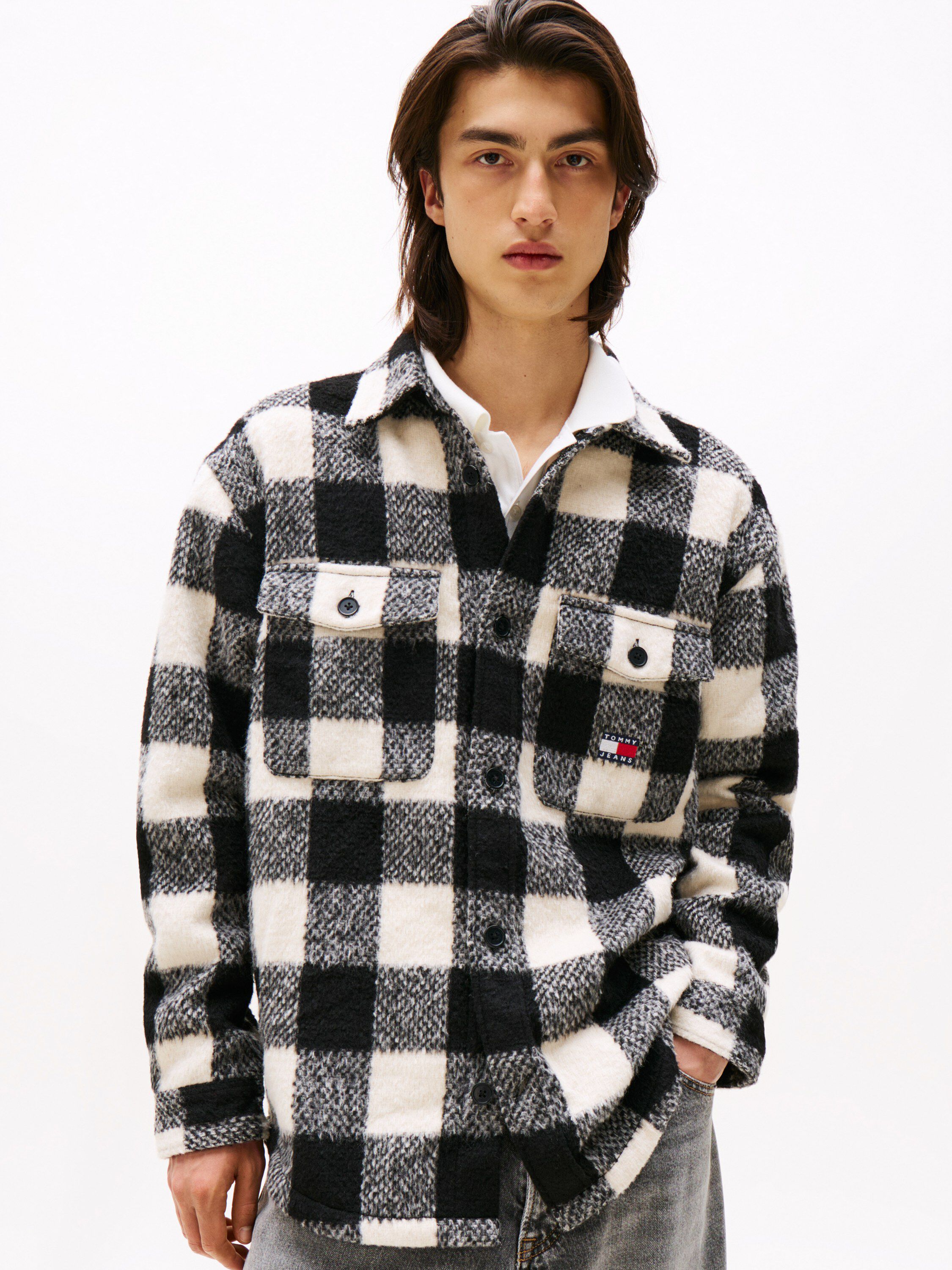 TJM CHECK OVERSHIRT EXT