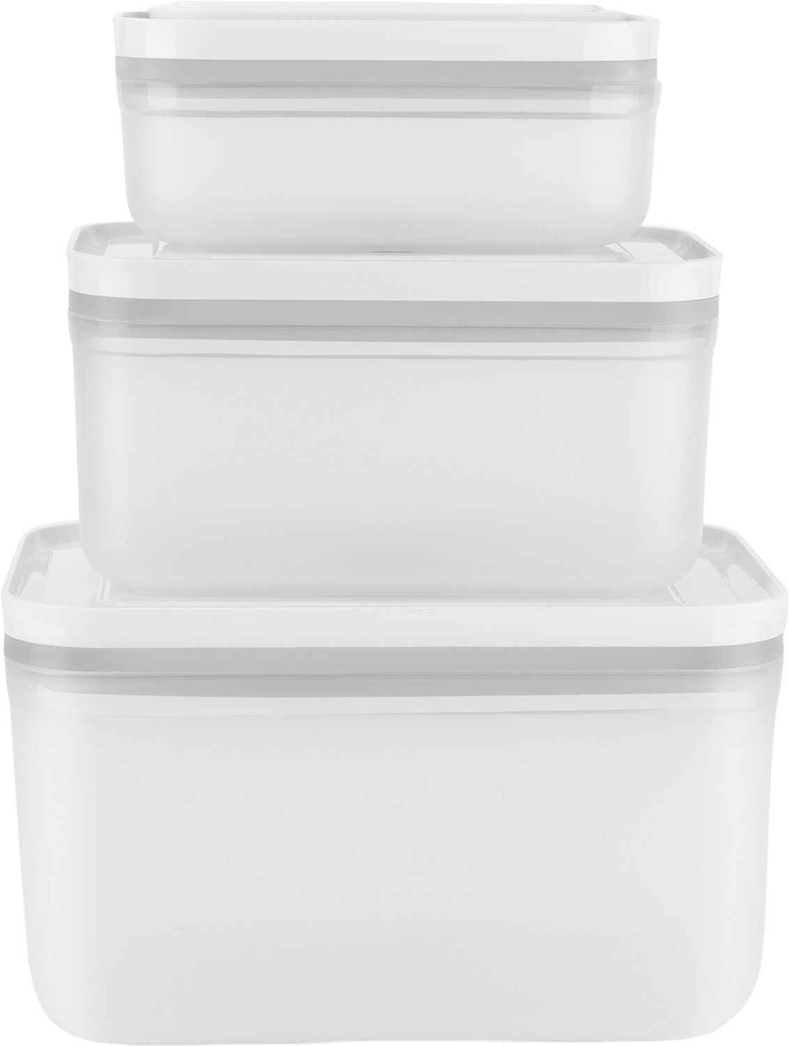 Fresh & Save Vakuum beholders&aelig;t 3d i plastik. S,M, L