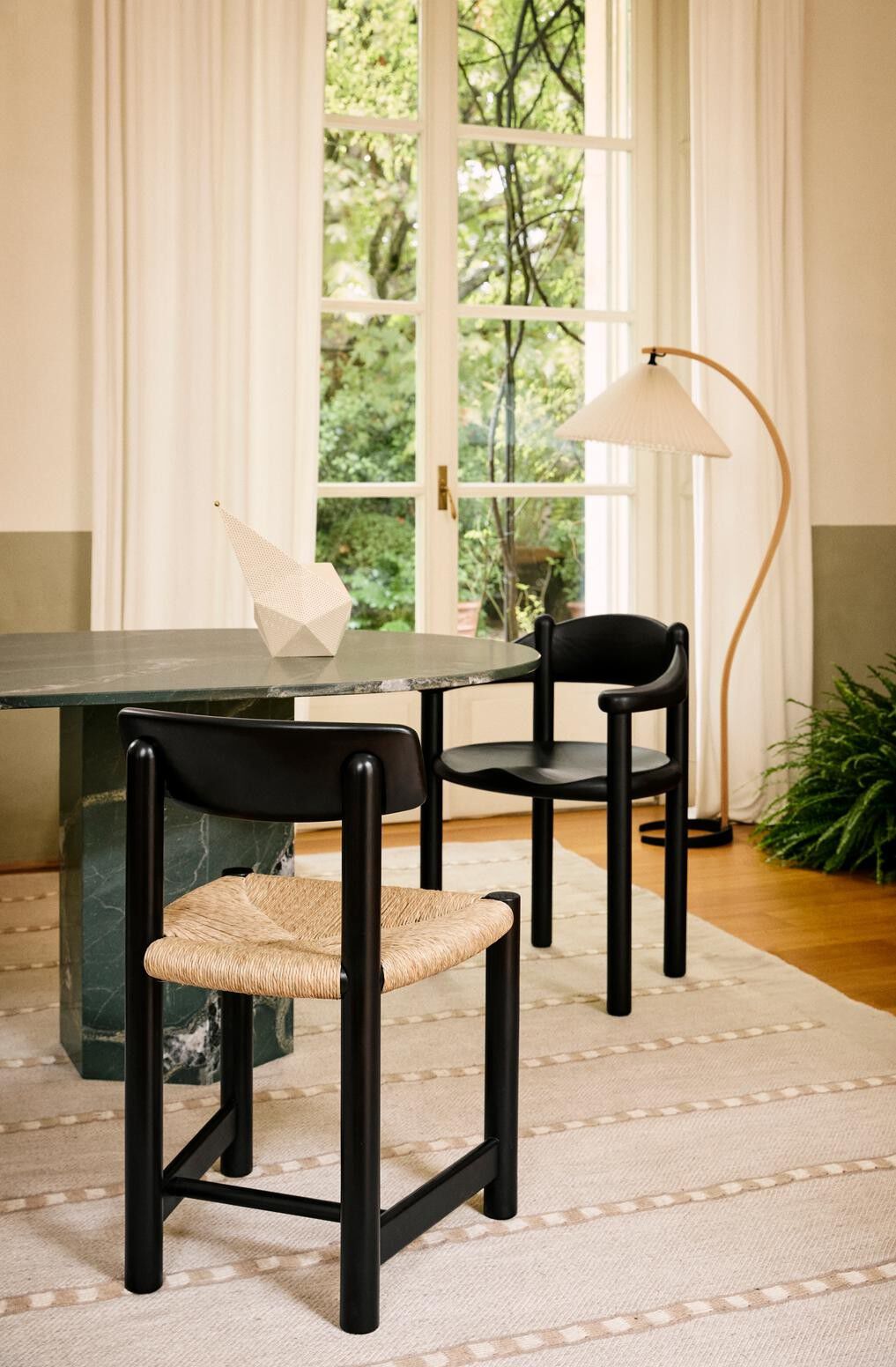 Bagdad Portable Lamp, EU (Shade: Cream White Semi Matt)