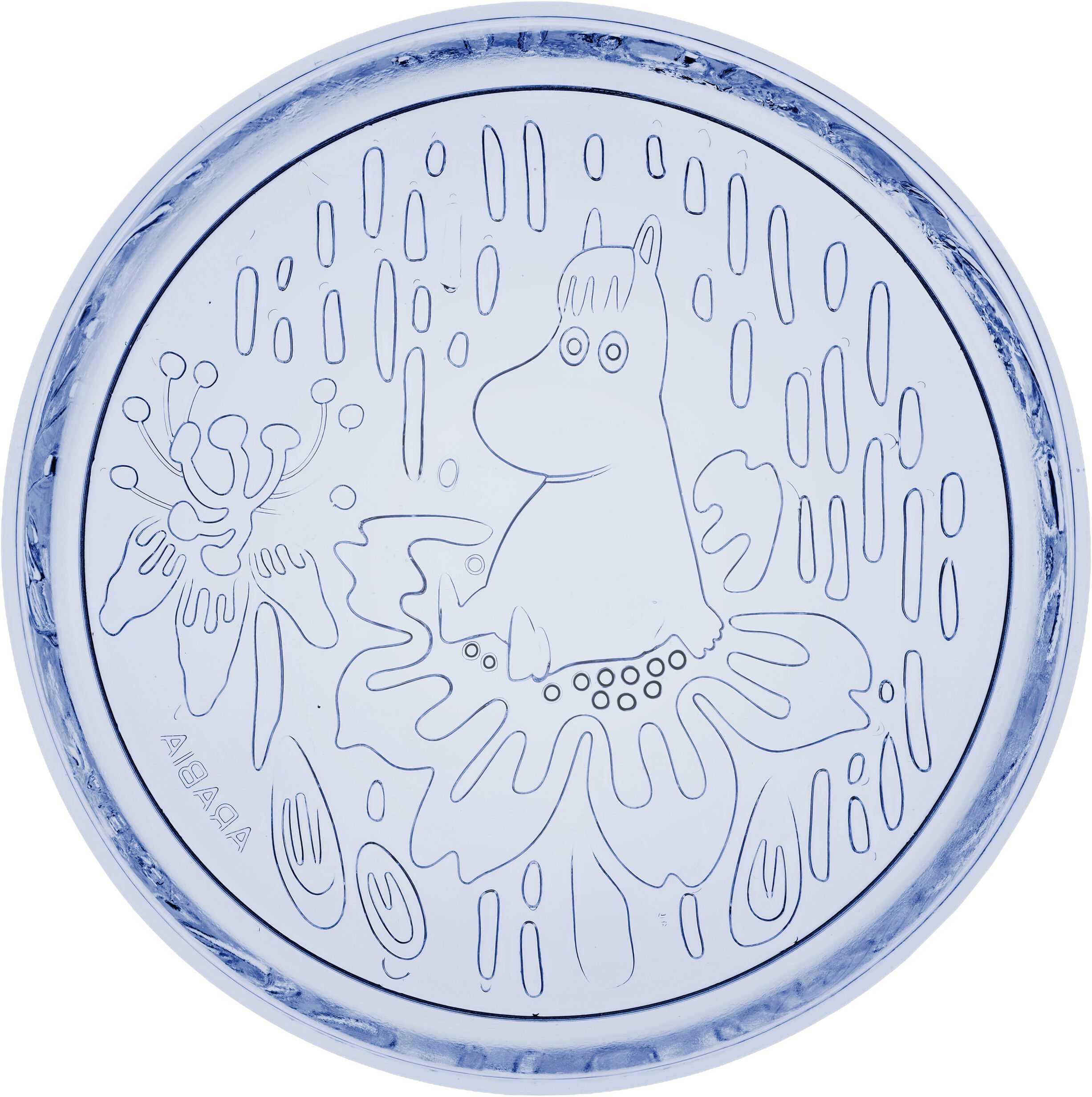 Moomin Arabia 155mm tallerken aqua