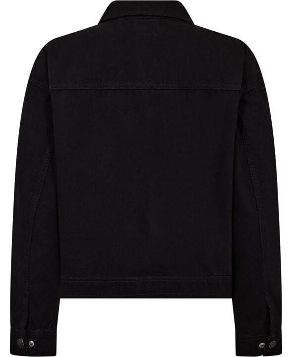 NEW CANVAS JACKET STONE WASHED BLAC