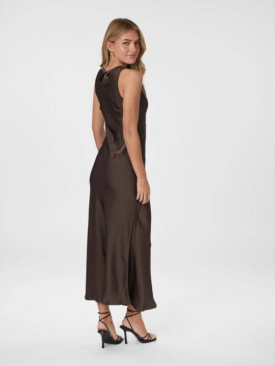 Celinie Heavy Sateen Dress