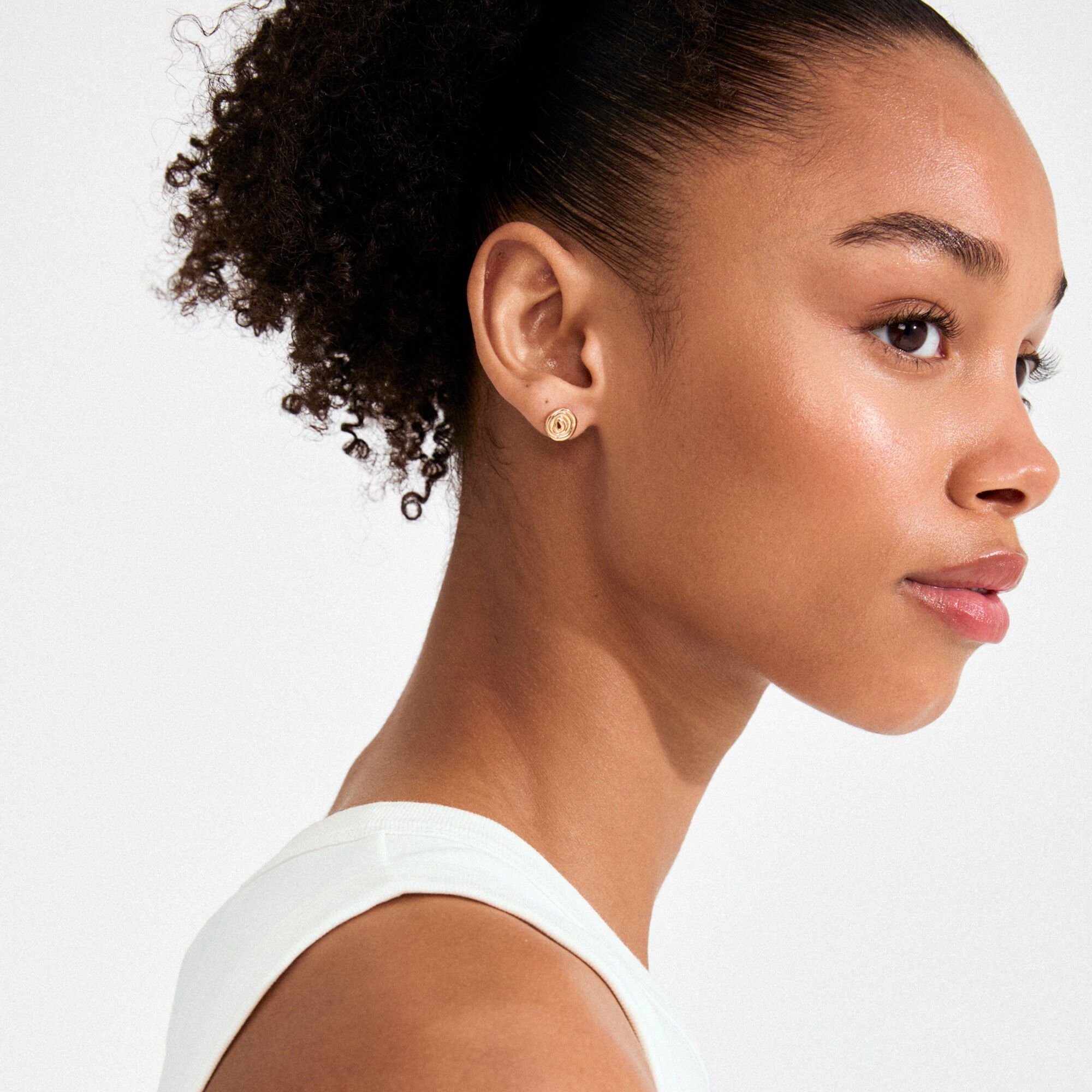 AIR &oslash;reringe guldbelagt