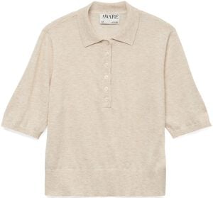 AWSIKITA SS O-NECK POLO KNIT
