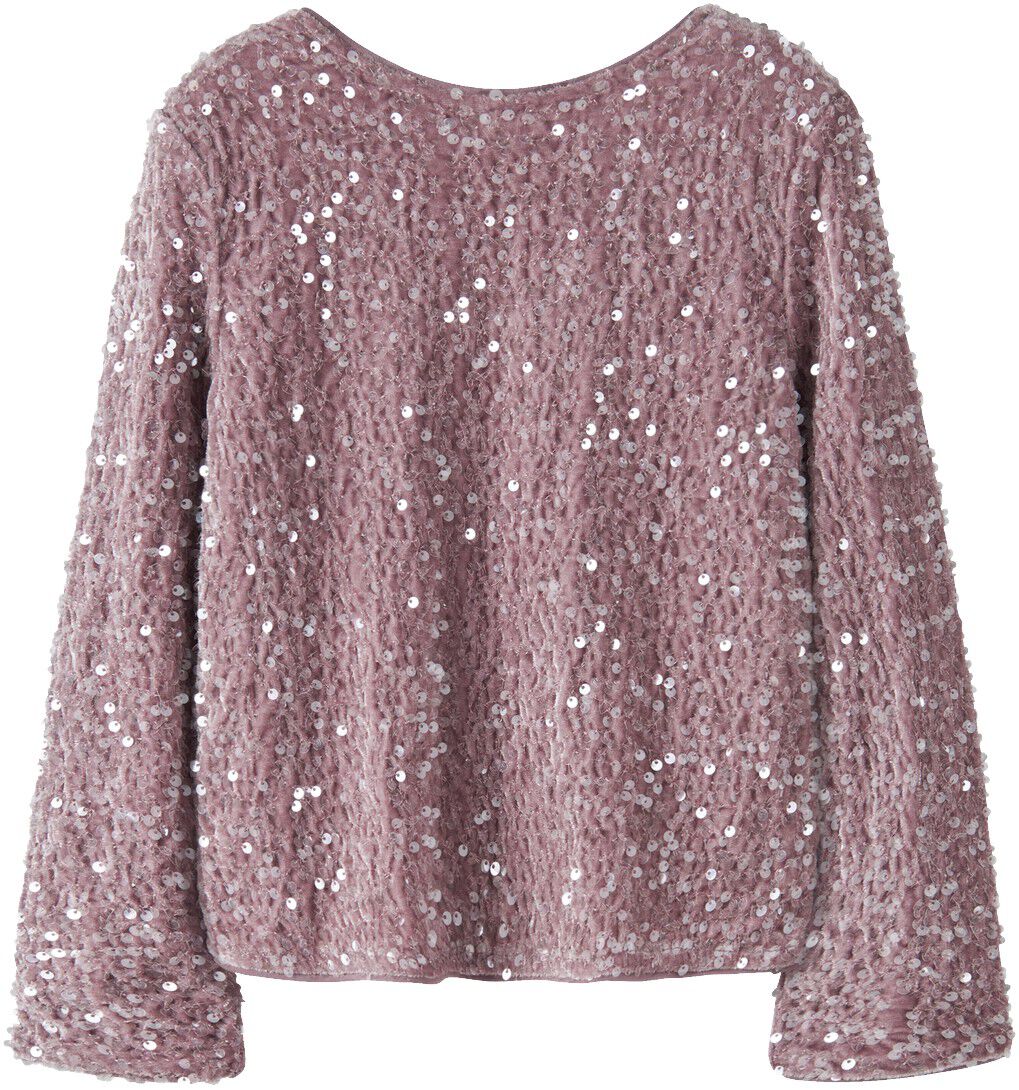 NKFRUSITTA LS BOW BLOUSE