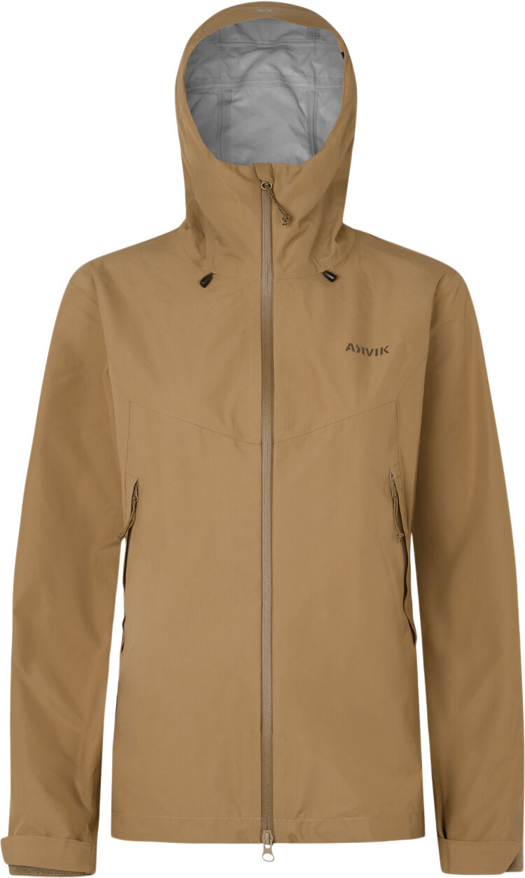 Asivik Adventure Shell Regnjakke, dame Sand