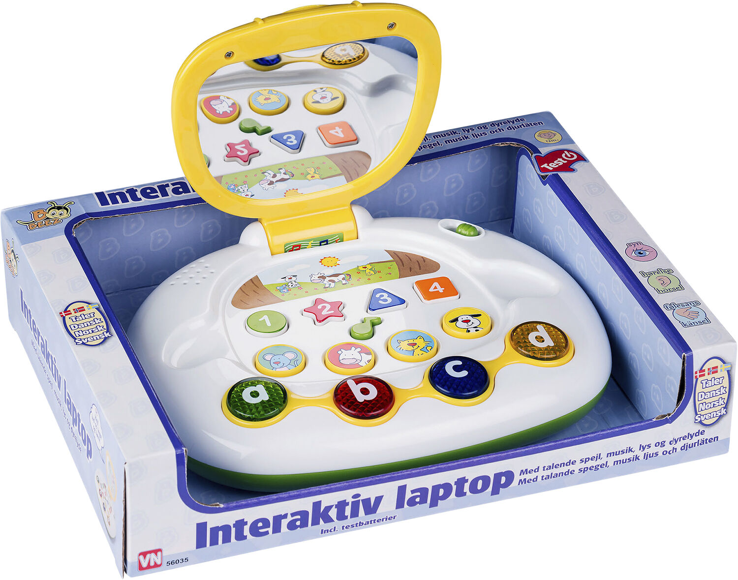 SPEJL LAPTOPmSPROG-MUSIK