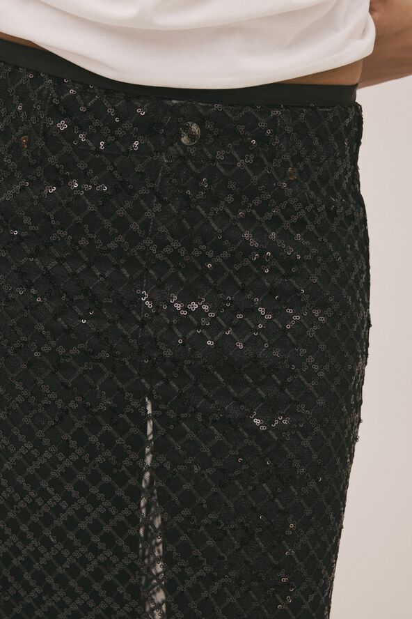 Hailey 2 nederdel med palietter