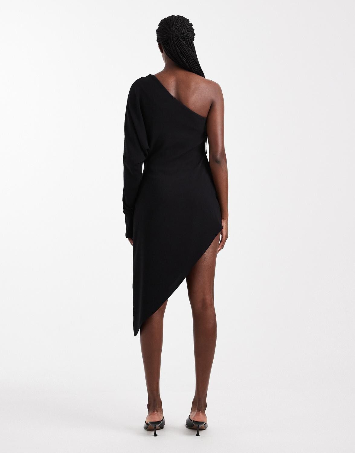 Tsoline One Shoulder Ls Tunic Wvn