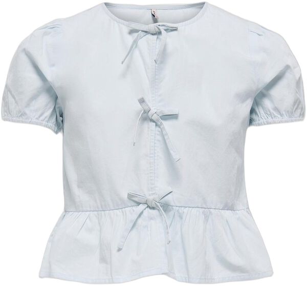 KOGCLARA S/S BOW SHIRT WVN NOOS