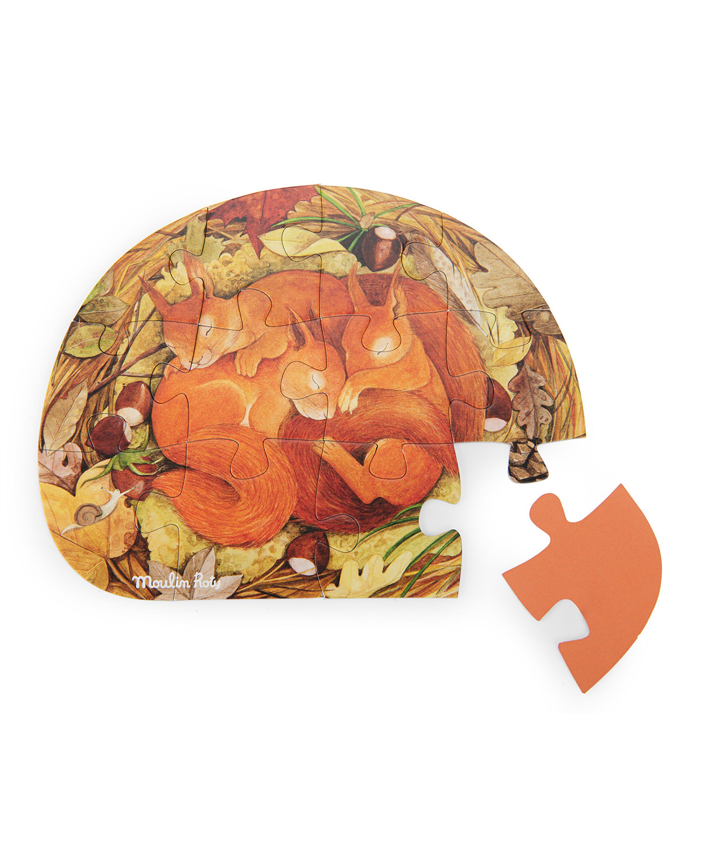 Moulin Roty - Puslespil 4x12 brk - Le jardinier