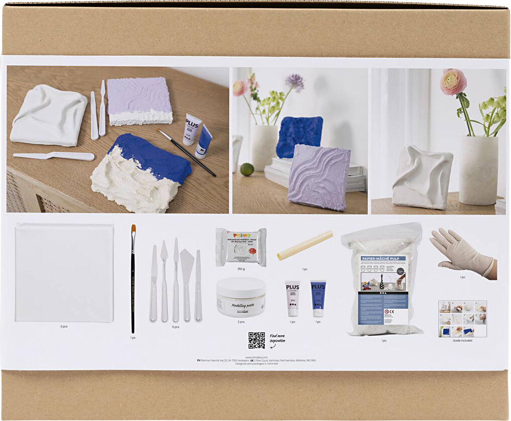 Maxi DIY Kit Modellering, V&aelig;gdekoration