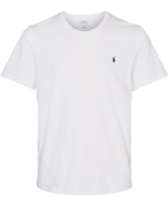 Cotton Jersey Crewneck Sleep Tee