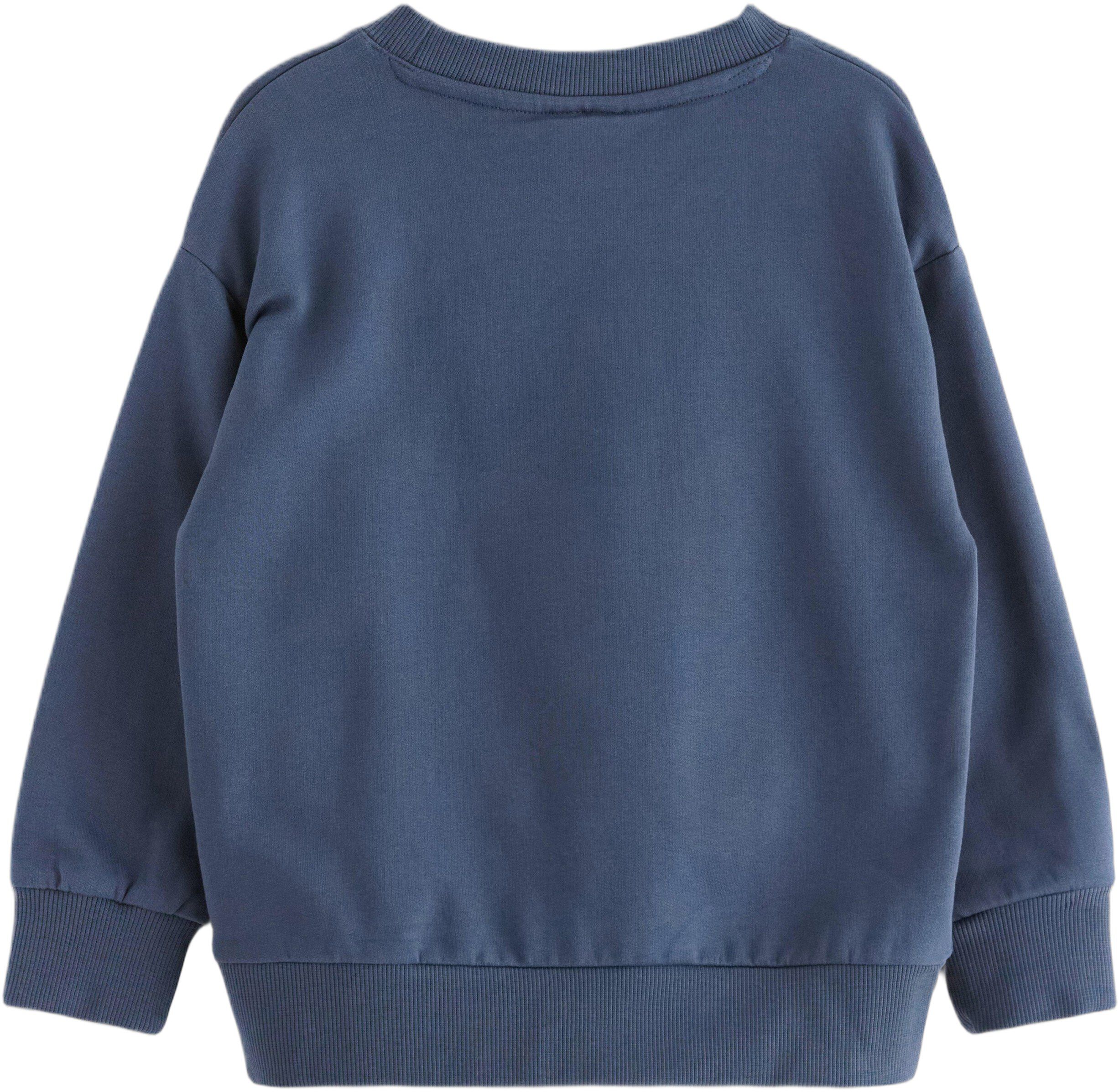 Comfy sweatshirt in cotton jersey w