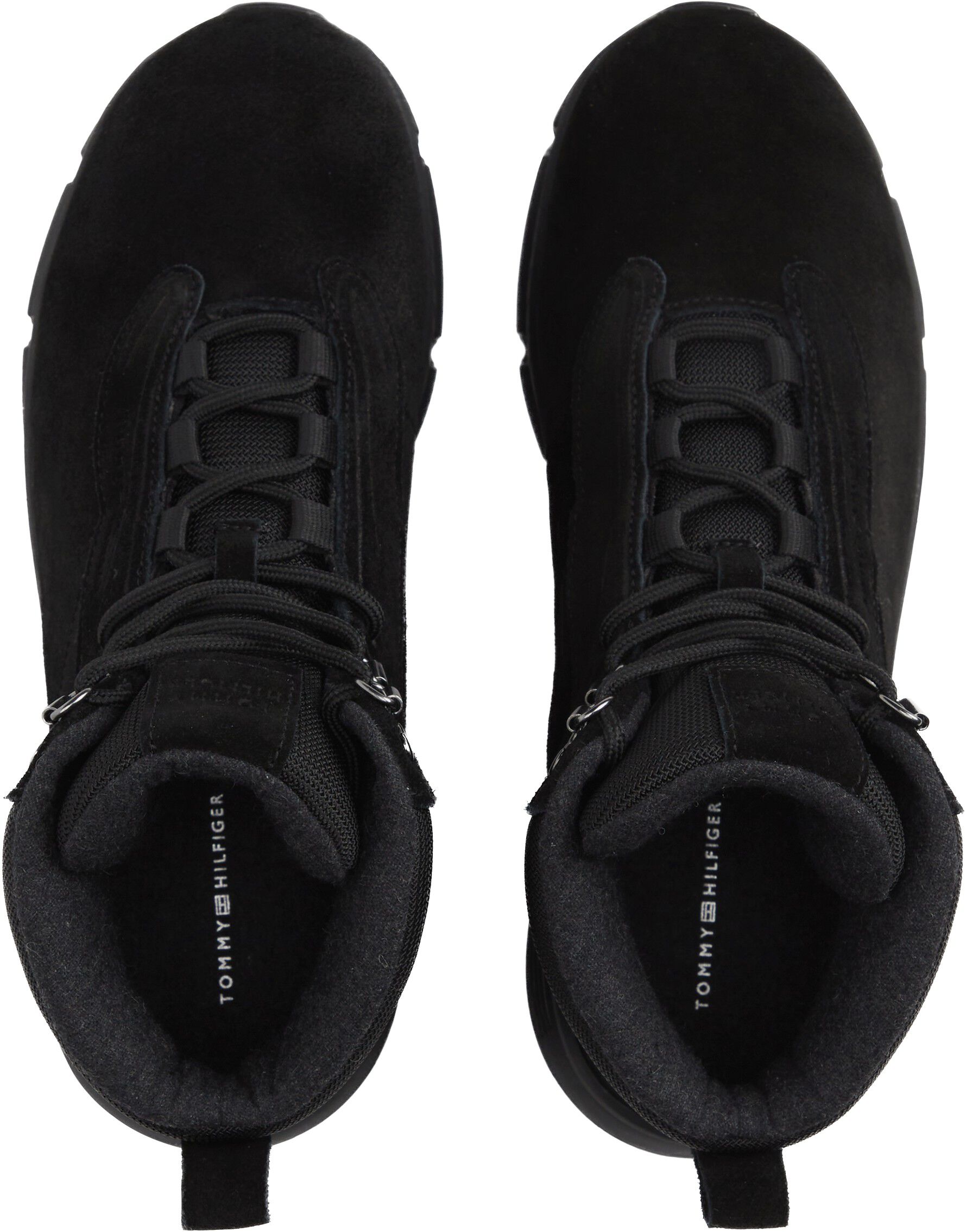 Suede Warm Lining Hybrid Chukka Boots